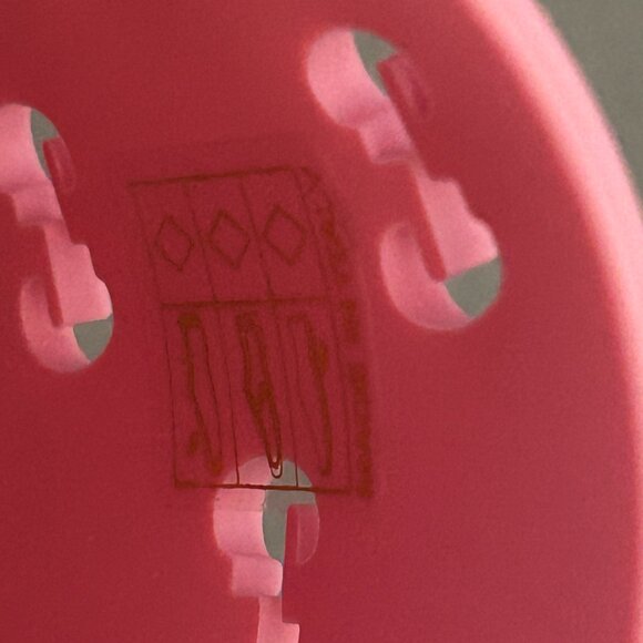 NWT Gucci GG pattern rubber sandals women's Pink 573922 size36 US6 - Picture 8 of 16